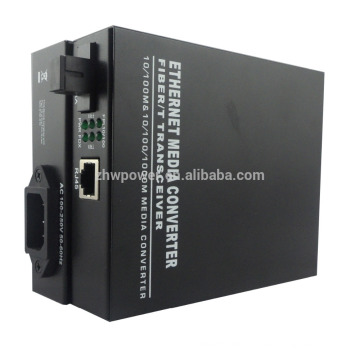 10/100 / 1000M Gigabit Fiber Optik zu RJ45 Media Converter